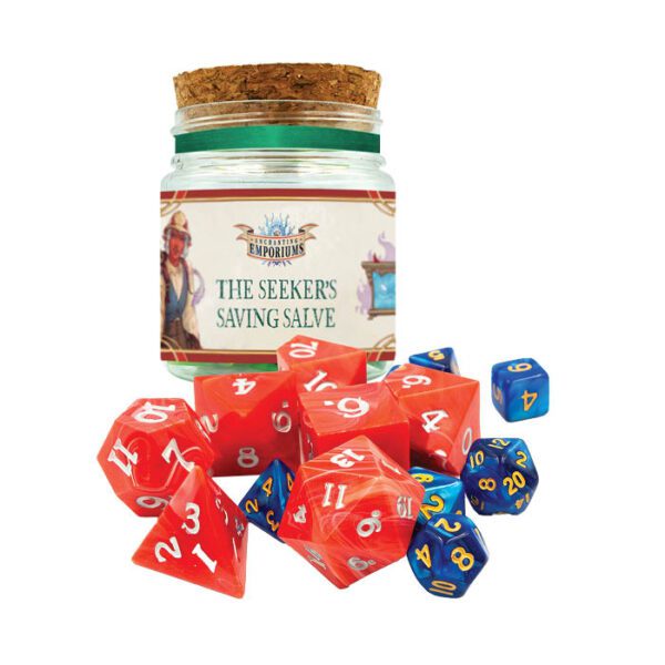 Enchanting Emporiums: Seeker's Salve Dice Set