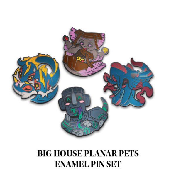 Enchanting Emporiums: Planar Pets Pin Set